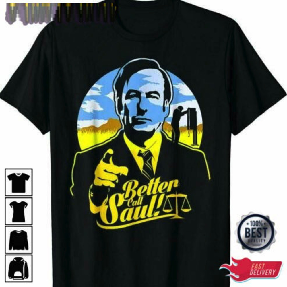 Better Call Saul Shirt, TV Show Graphic Unisex Tee For Movie Fan Lovers